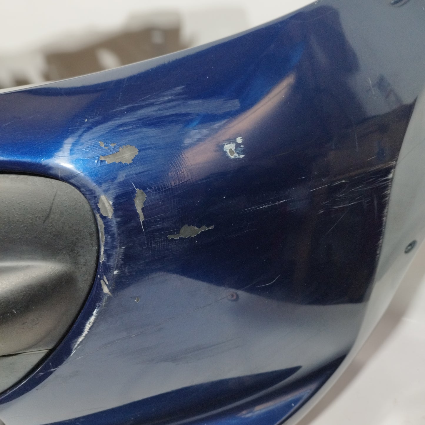 Front bumper midnight blue Peugeot 207 2008 ecoAC11384