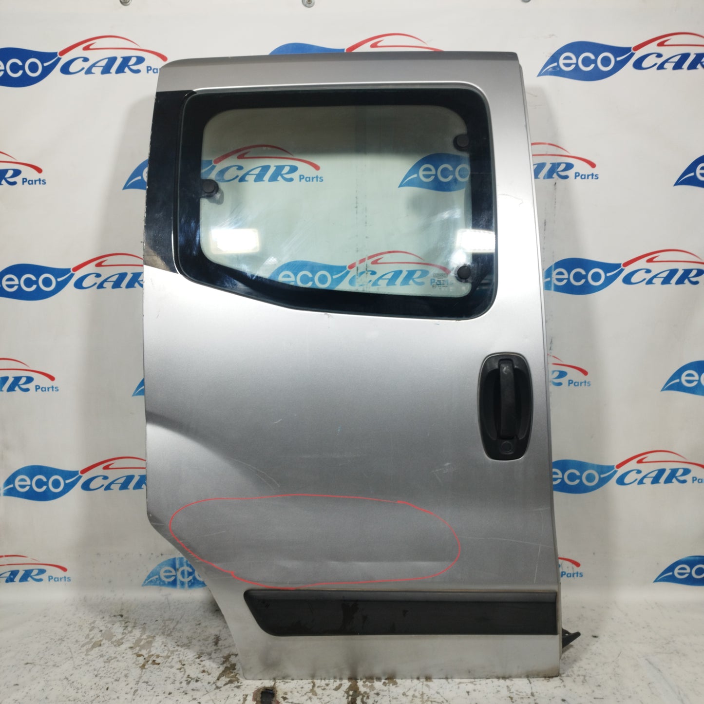 Sportello scorrevole posteriore dx grigio Citroen Berlingo 2011 ecoAC10683