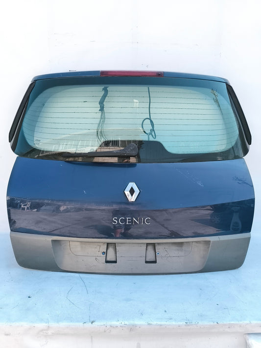 Renault Scenic 2005 ecoAG7261 blaue Heckklappe