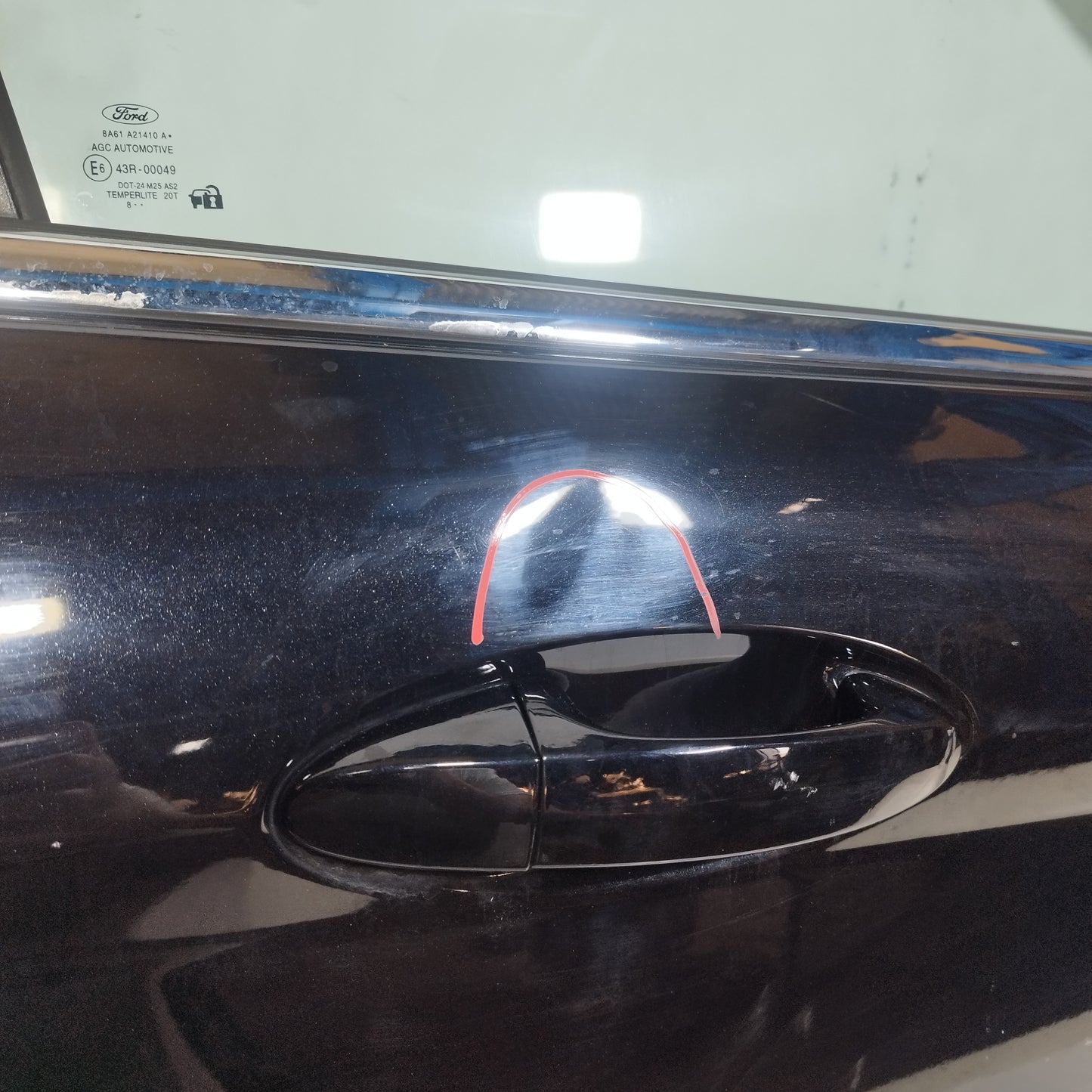 Sportello anteriore dx Nero Ford Fiesta 2010 ecoAC14091