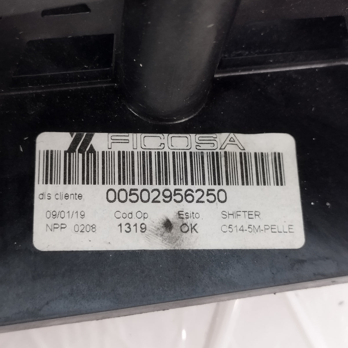 Leva cambio manuale 5M Fiat New Panda (312/319) 2012-2021 cod: 00502956250 ecoAC17008