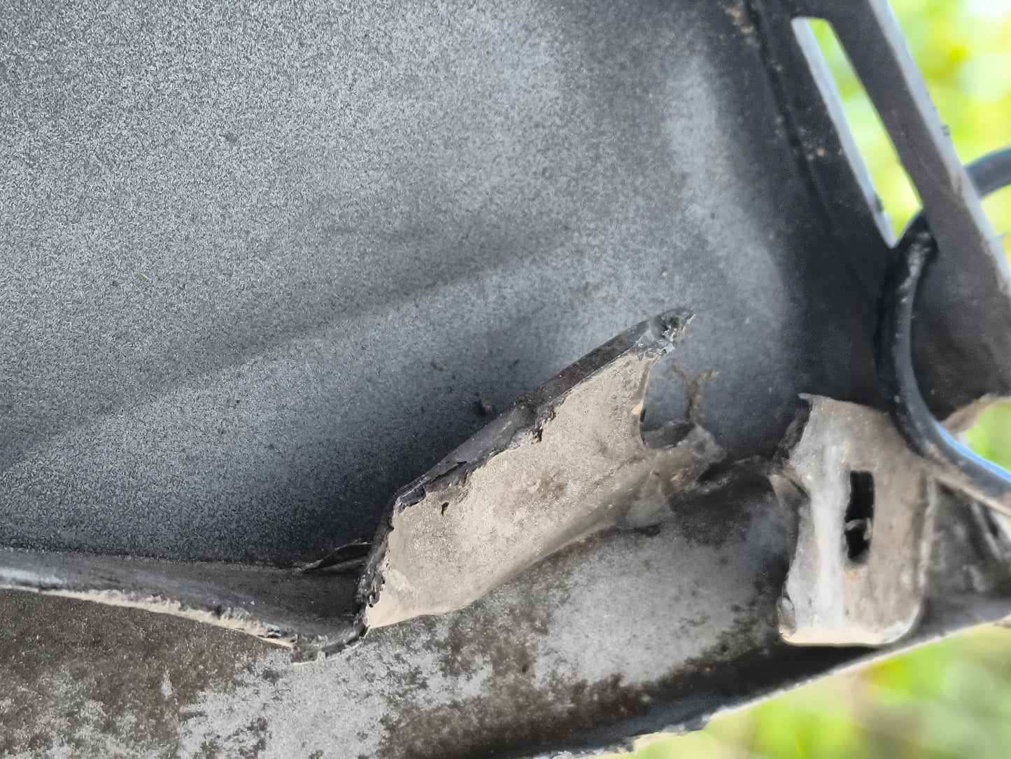Paraurti posteriore grigio Opel Meriva B ecoAG8373