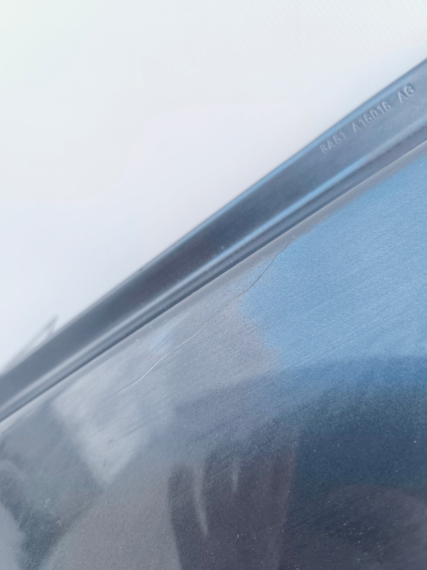 Ford Fiesta 2012, anthrazitgrauer Kotflügel vorne links, ecoAG6664