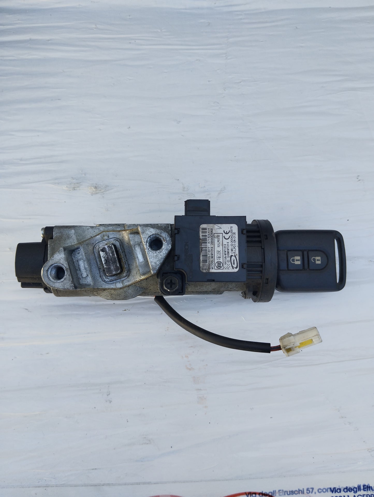 Zündkit für Nissan Qashqai 2.0 DCI 150 PS, Code: 0281013855 ecoAG5317