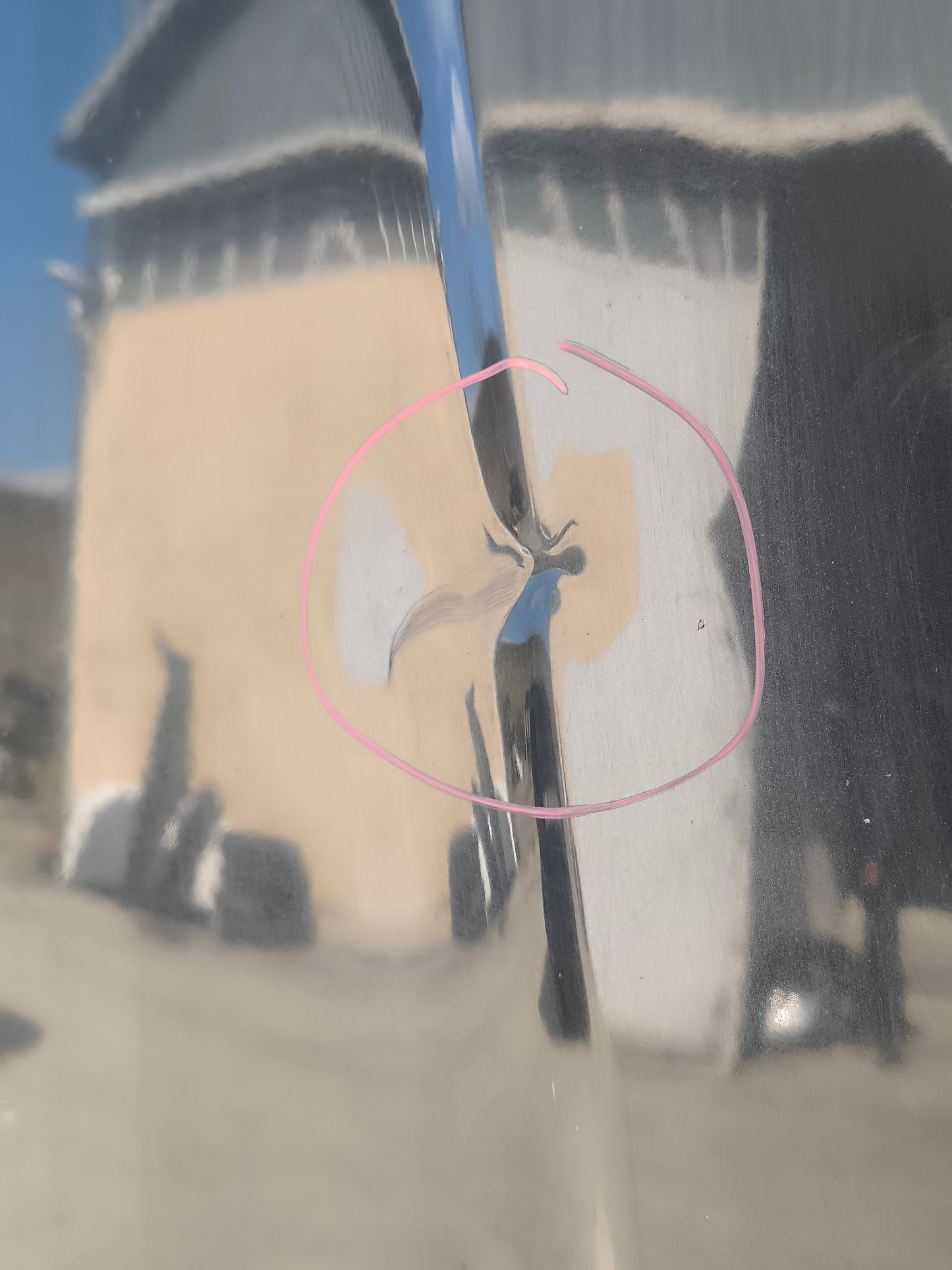 Schwarze Motorhaube BMW X3 2005 ecoAG6586