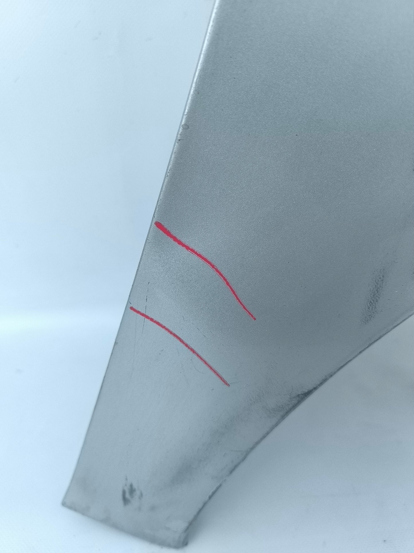 Silver grey right fender Volkswagen Golf 5 ecoAG6598