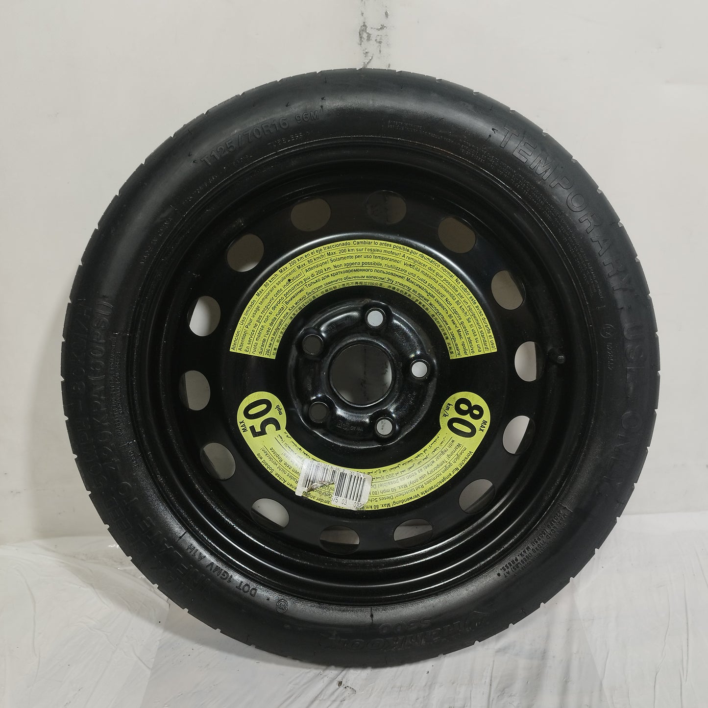 Ruotino di scorta Volkswagen Golf VI (5K1) 2008-2014 ecoAC15261