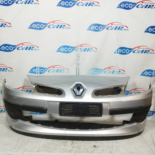 Front bumper silver grey Renault Clio 2007 ecoAC8336