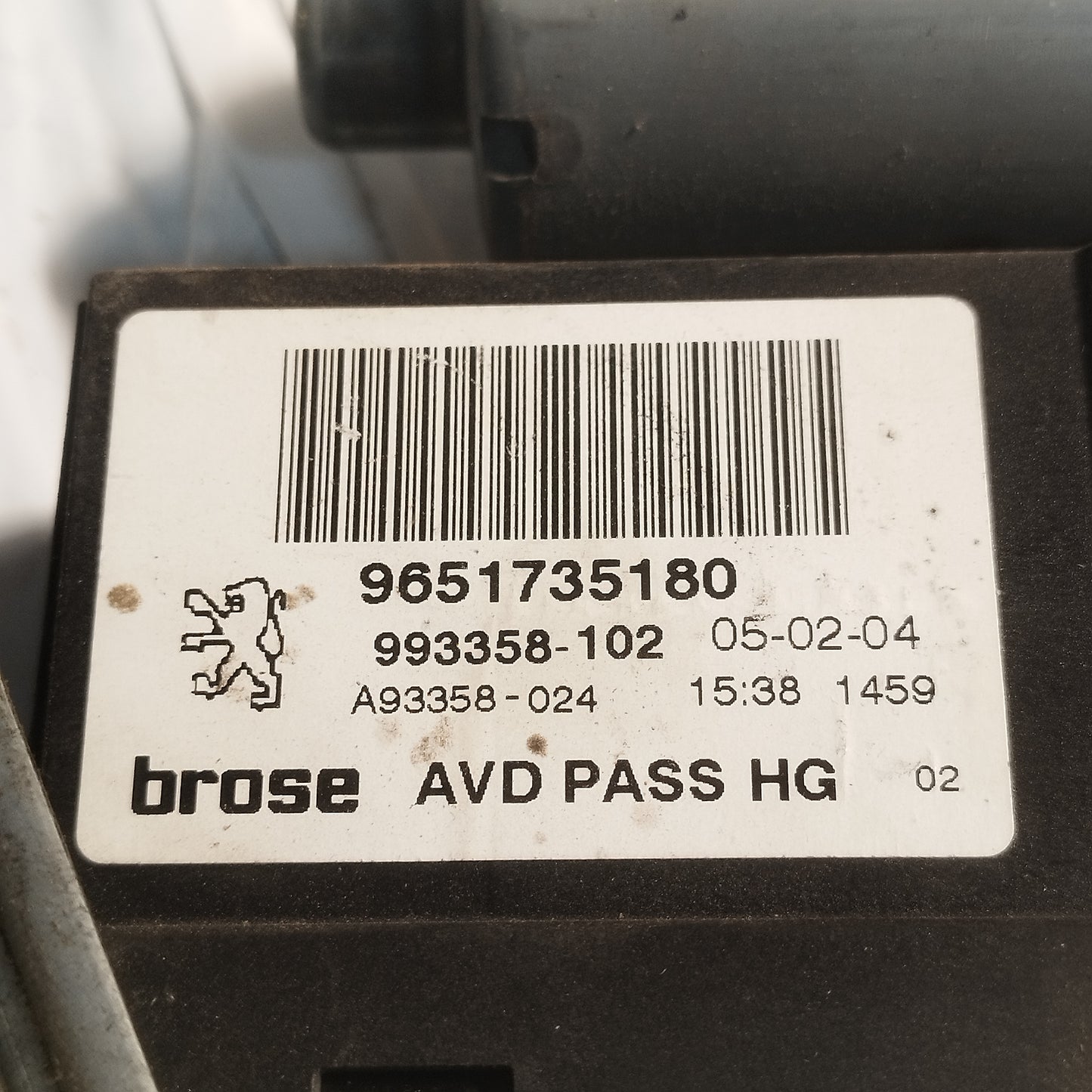 Cremagliera anteriore dx Peugeot 307 Cabrio 2003-2009 cod: 9651735180 ecoAC16364
