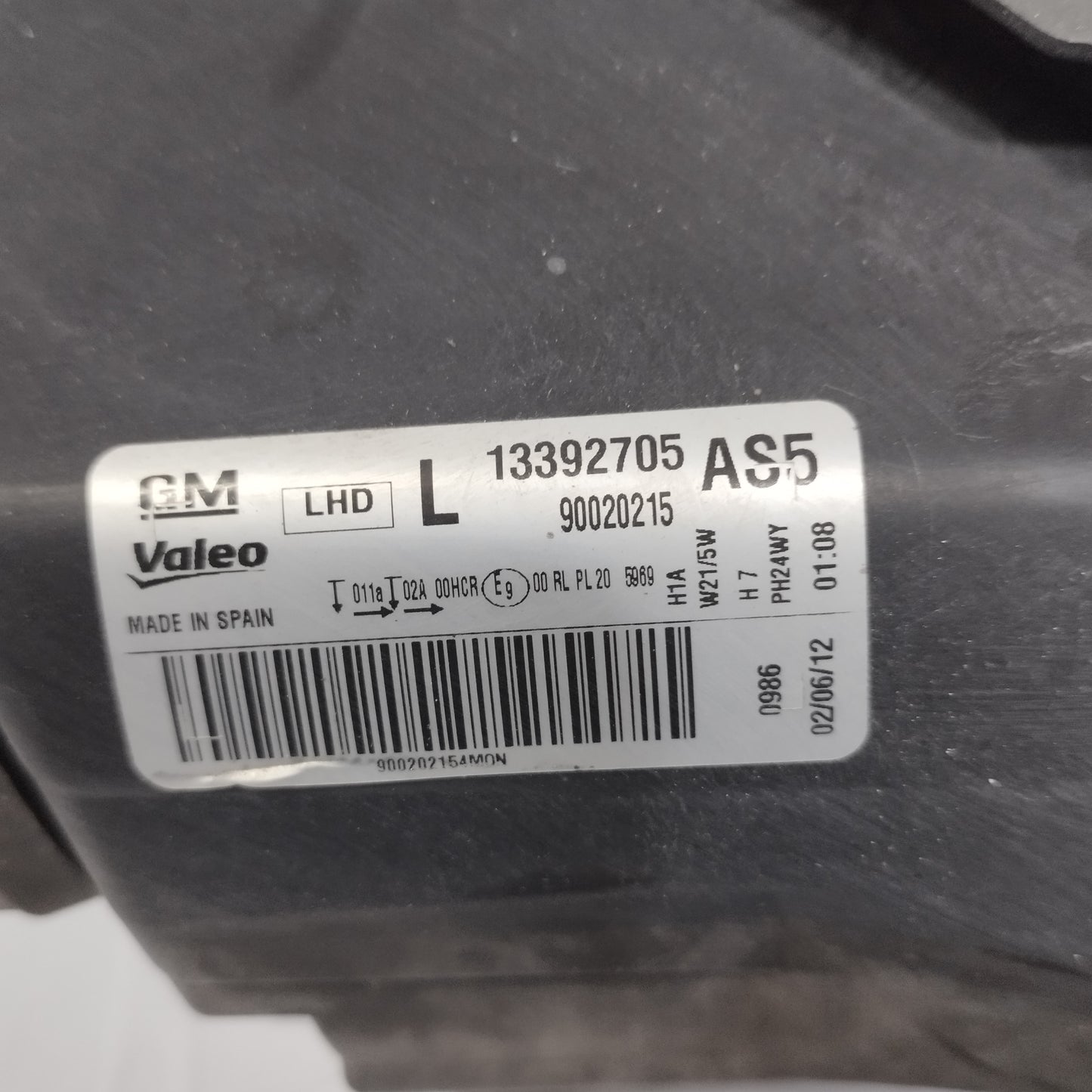 Fanale anteriore sx Opel Corsa D 2011-2014 Restyling cod: 133927052 ecoAC14632