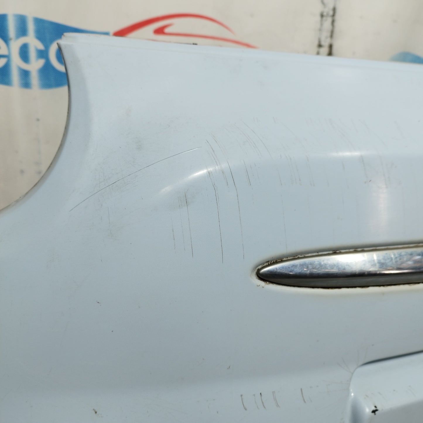 Light blue front bumper Fiat 500 2009 ecoAC10375