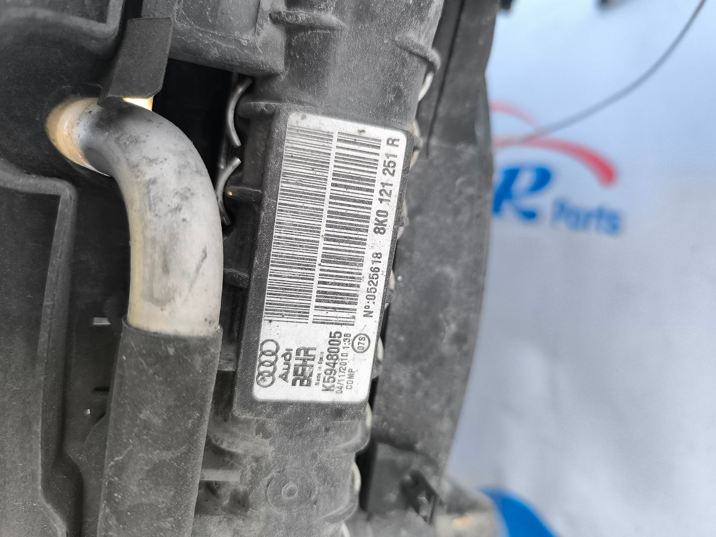 Kühlersatz Audi A4 B7 2.0 TDI 2008 Code: 8k0121251R ecoAG5878