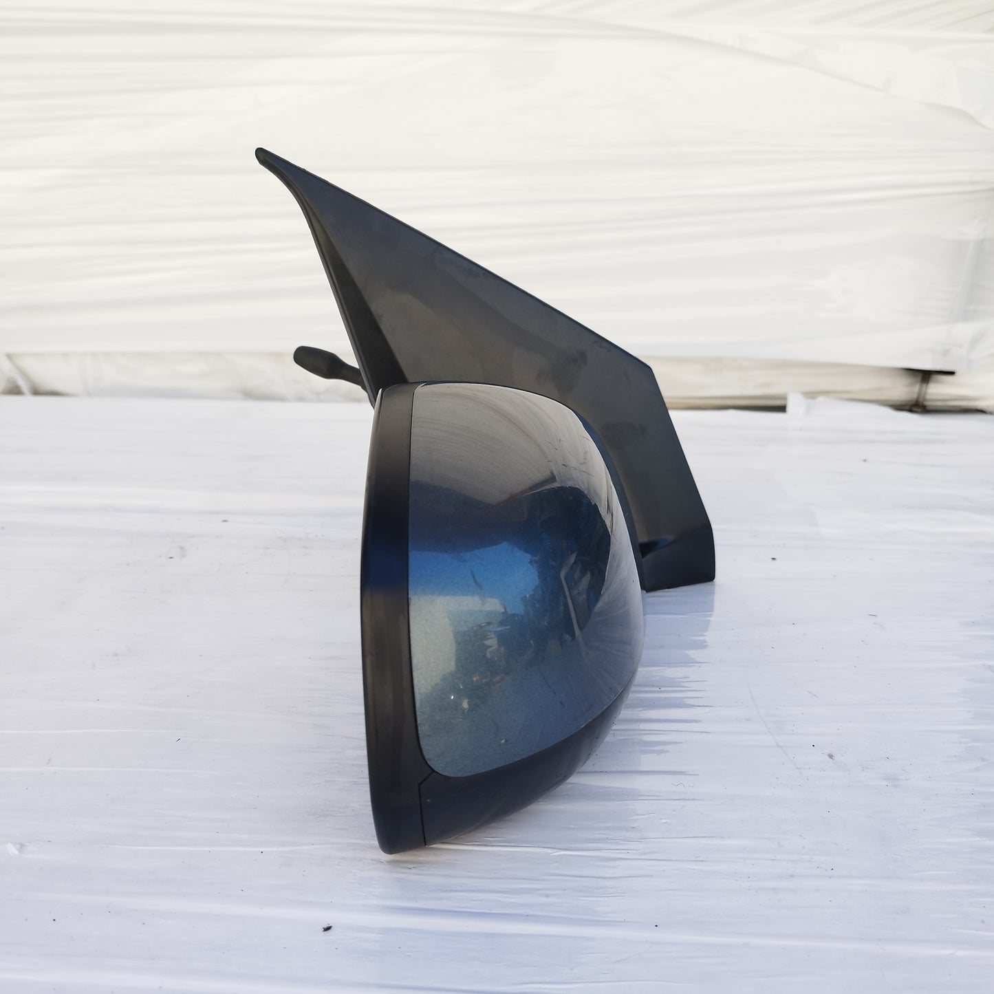 Specchietto manuale anteriore dx grigio scuro Nissan Pixo 2009-2013 ecoDM364