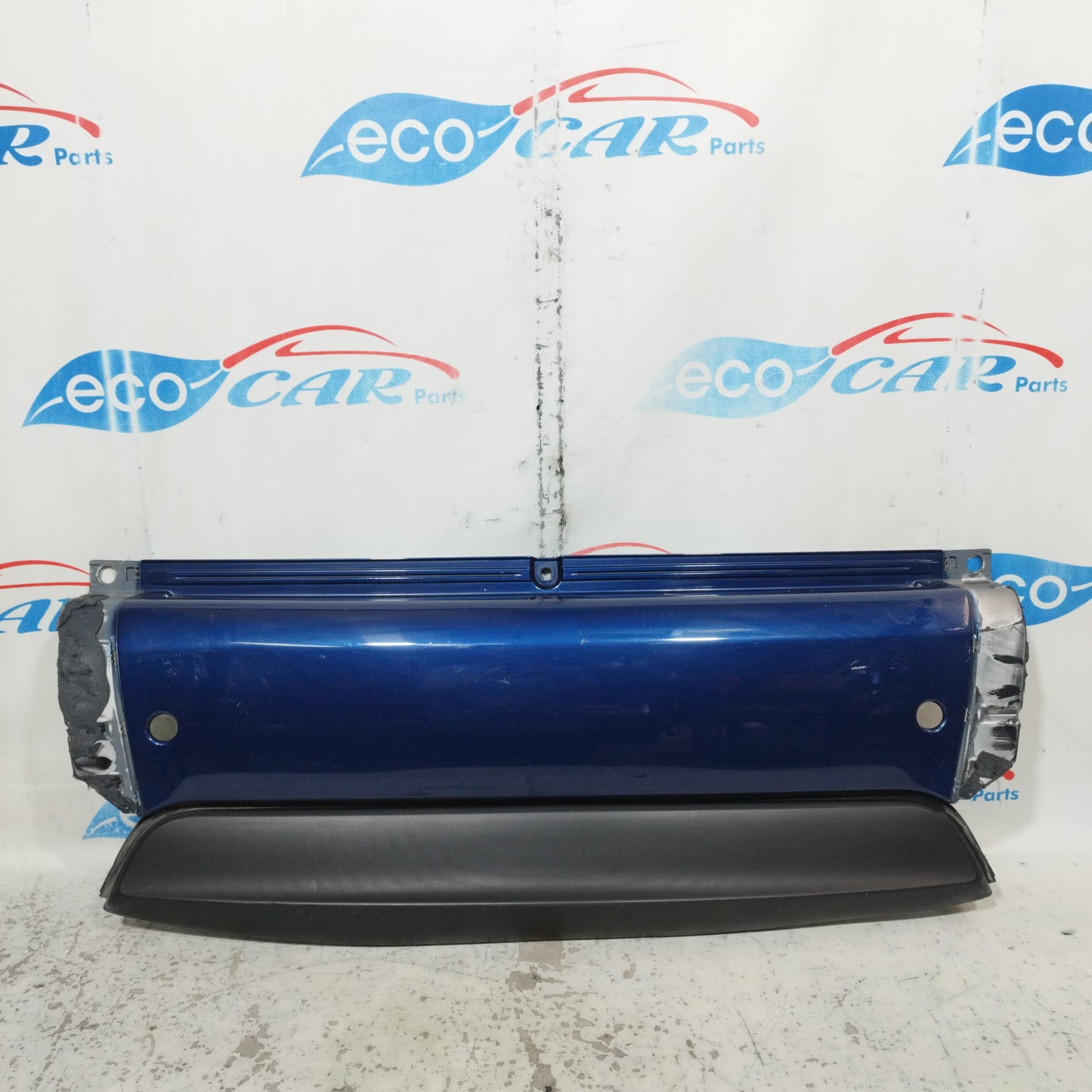 Blue center rear bumper Smart fortwo 450 2004 ecoAC9342