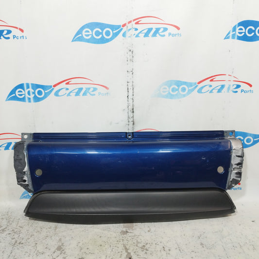 Blue center rear bumper Smart fortwo 450 2004 ecoAC9342