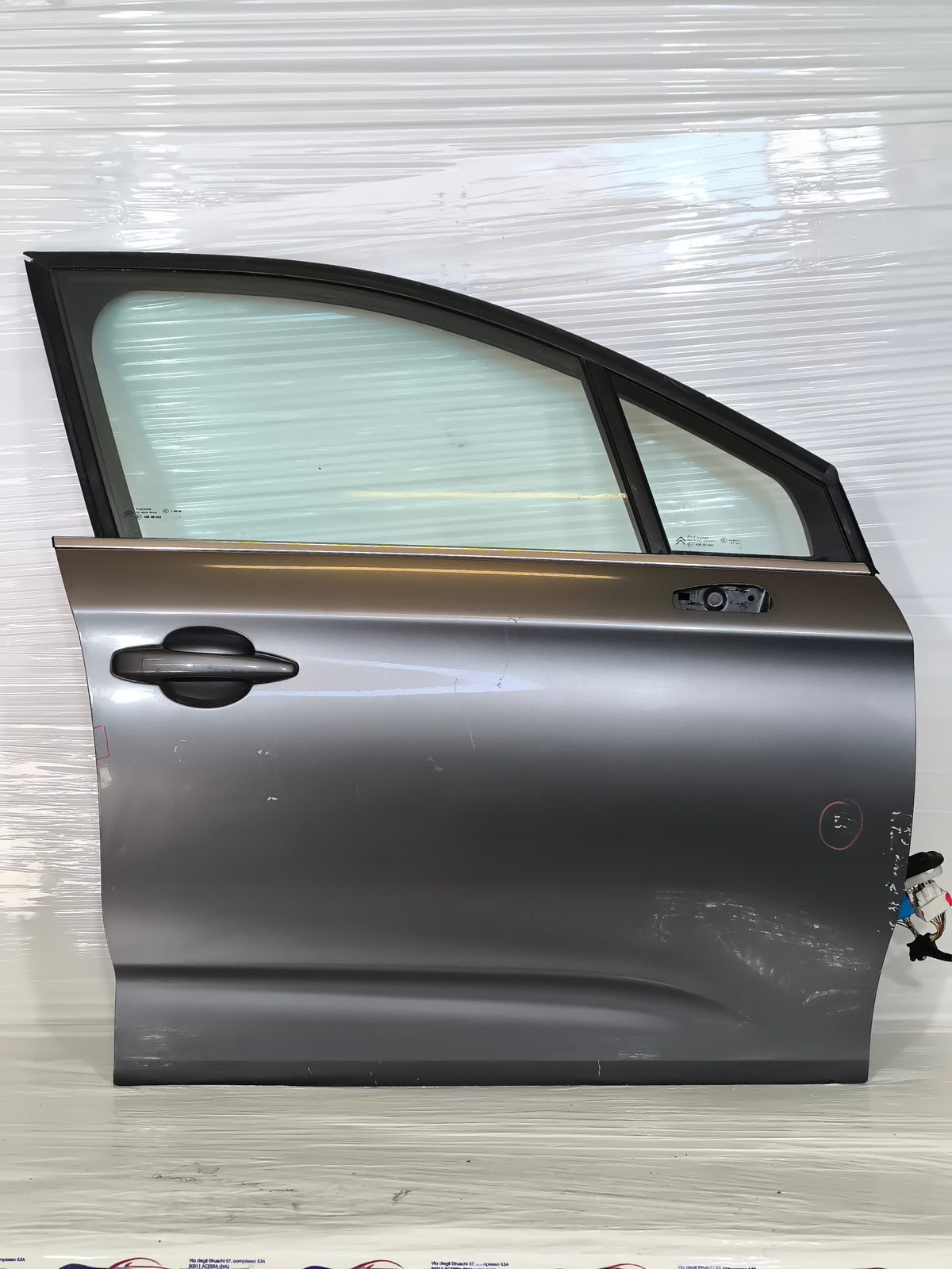 Sportello anteriore dx grigio scuro Citroen C4 II (B7) anno 2010-2018 ecoAG9926