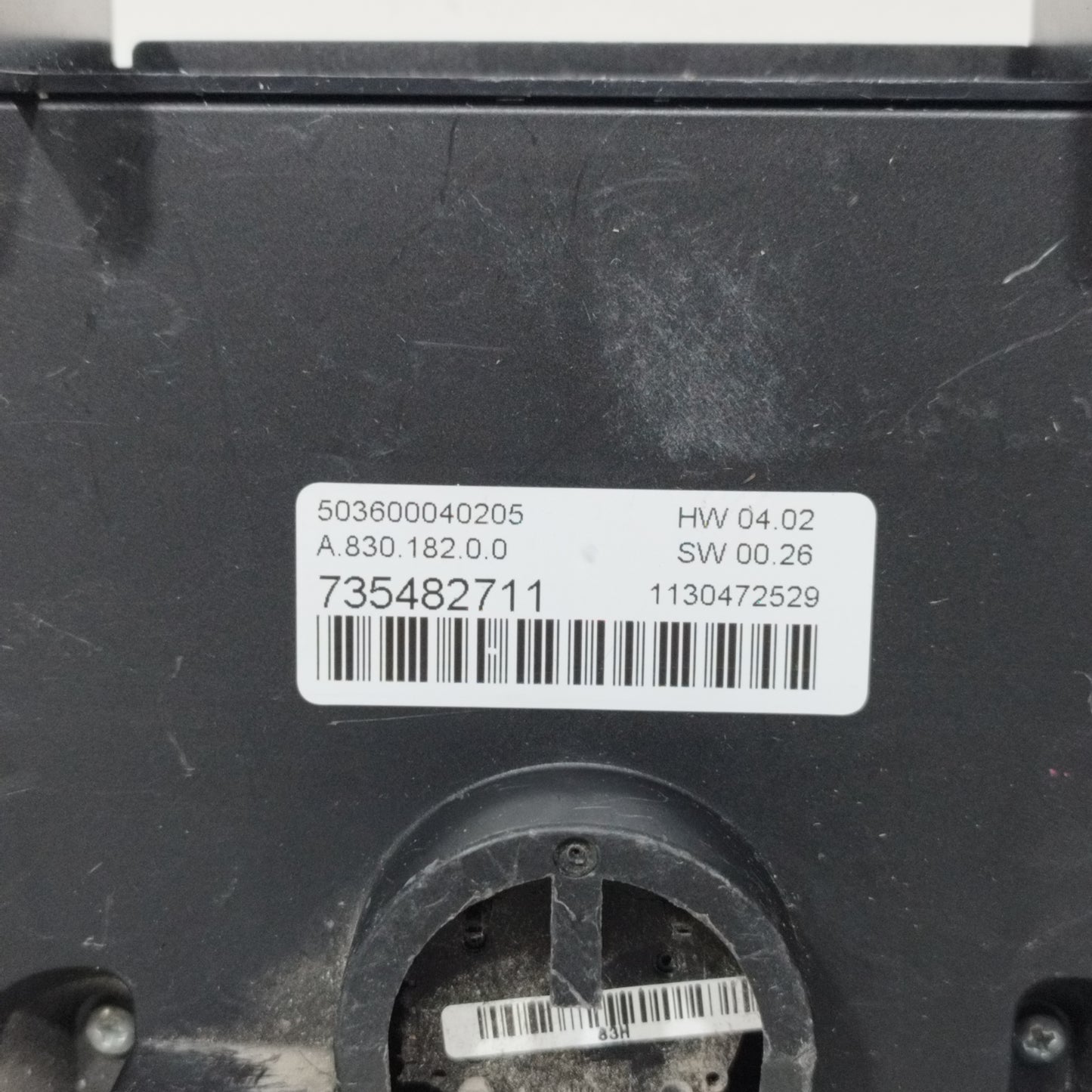 Pulsantiera comandi A/C digitale Fiat Bravo 2010 cod.735482711 ecoAC9181