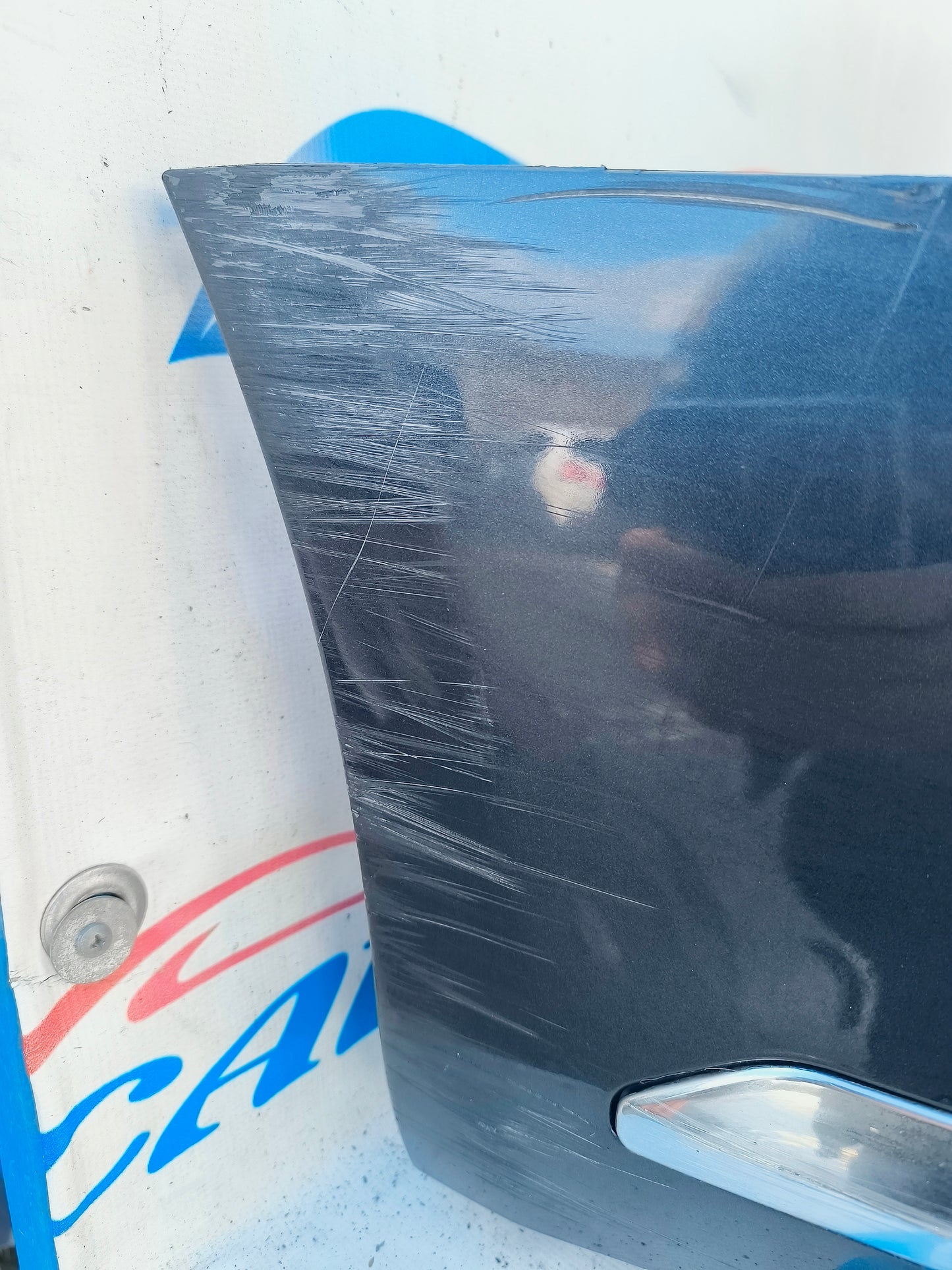 Front bumper gunmetal grey Citroen C5 year 2015 ecoAG6354