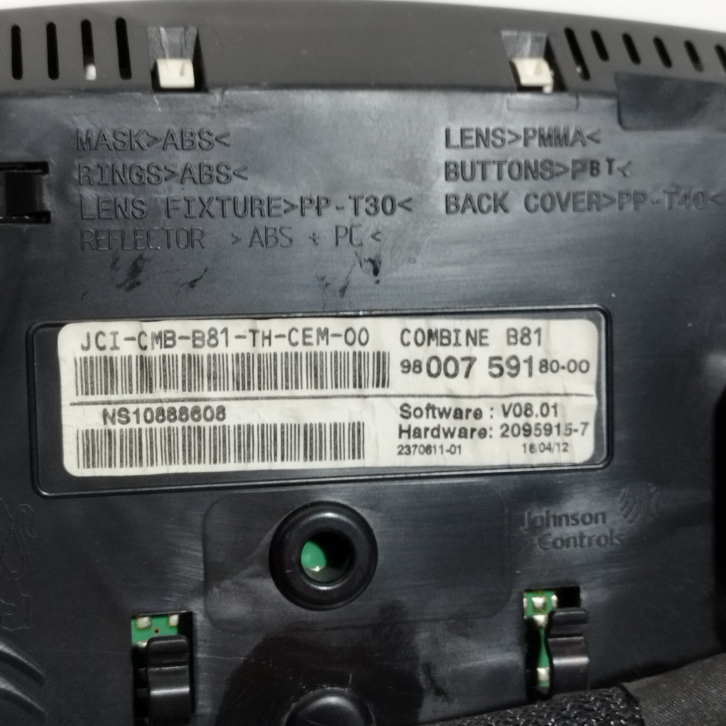 Quadro strumenti Citroen DS5 2.0D 2012 Cod: 9800759180-00 ecoAC13174