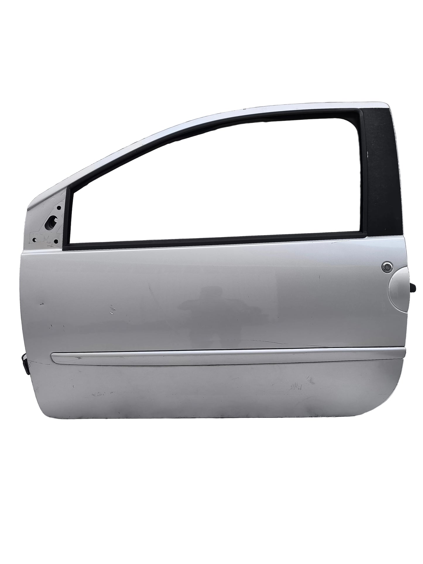 Sportello sx grigio argento Renault Twingo anno 2007-2014 ecoAG8017
