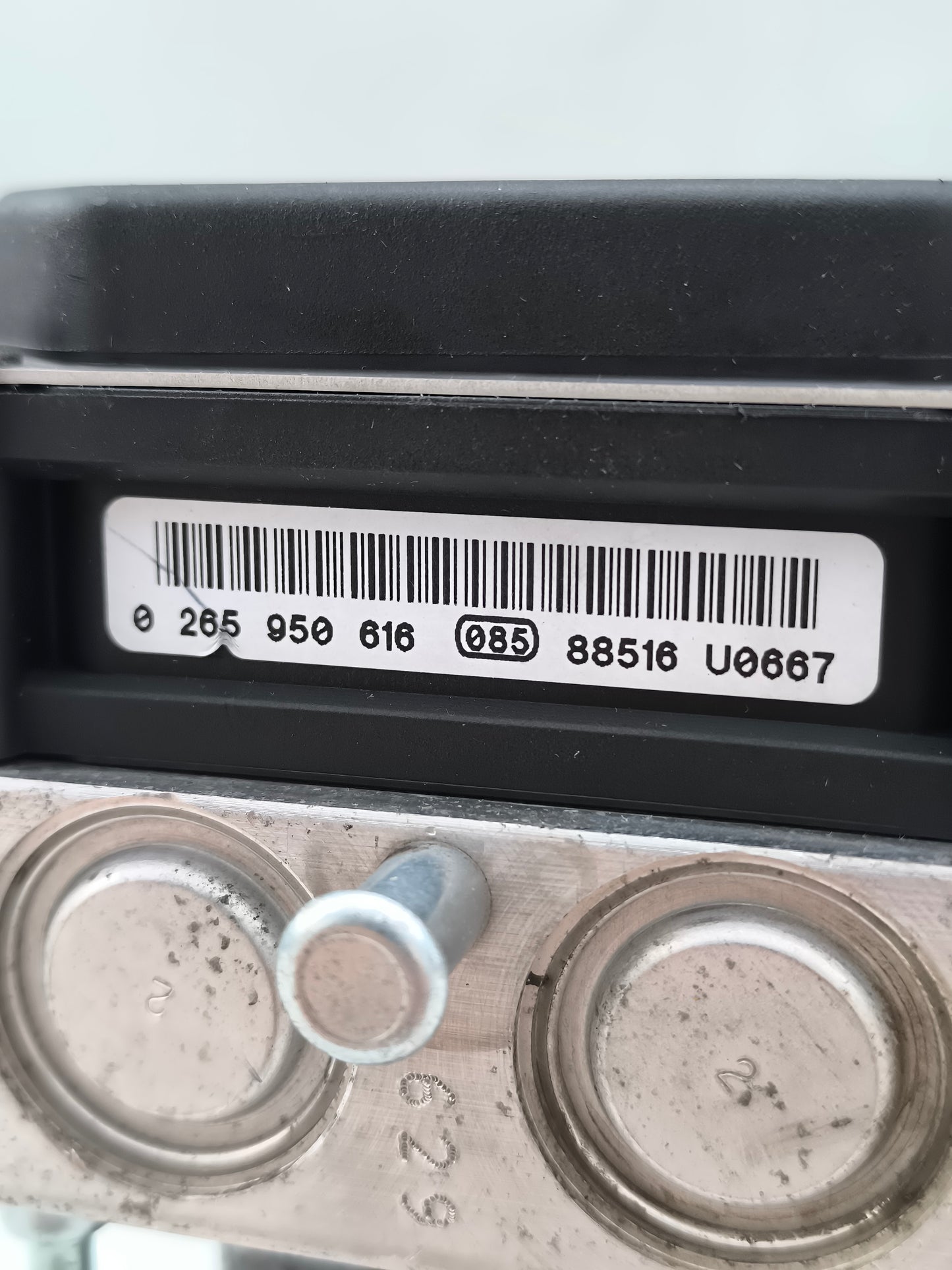 ABS Nissan Qashqai 1.5 DCI Baujahr 2010 Steuergerät Code 0265950616 - Mechanisches Teil Code 0265235295 ecoAG7616