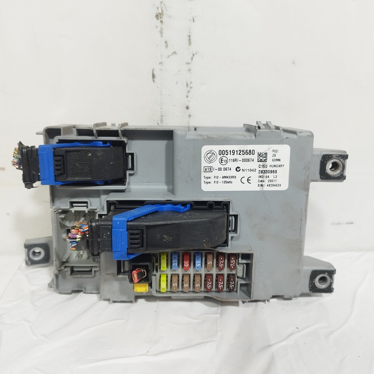 Kit accensione Fiat 500 0.9 B Twinair 2011 cod: 51903130 ecoAC15044