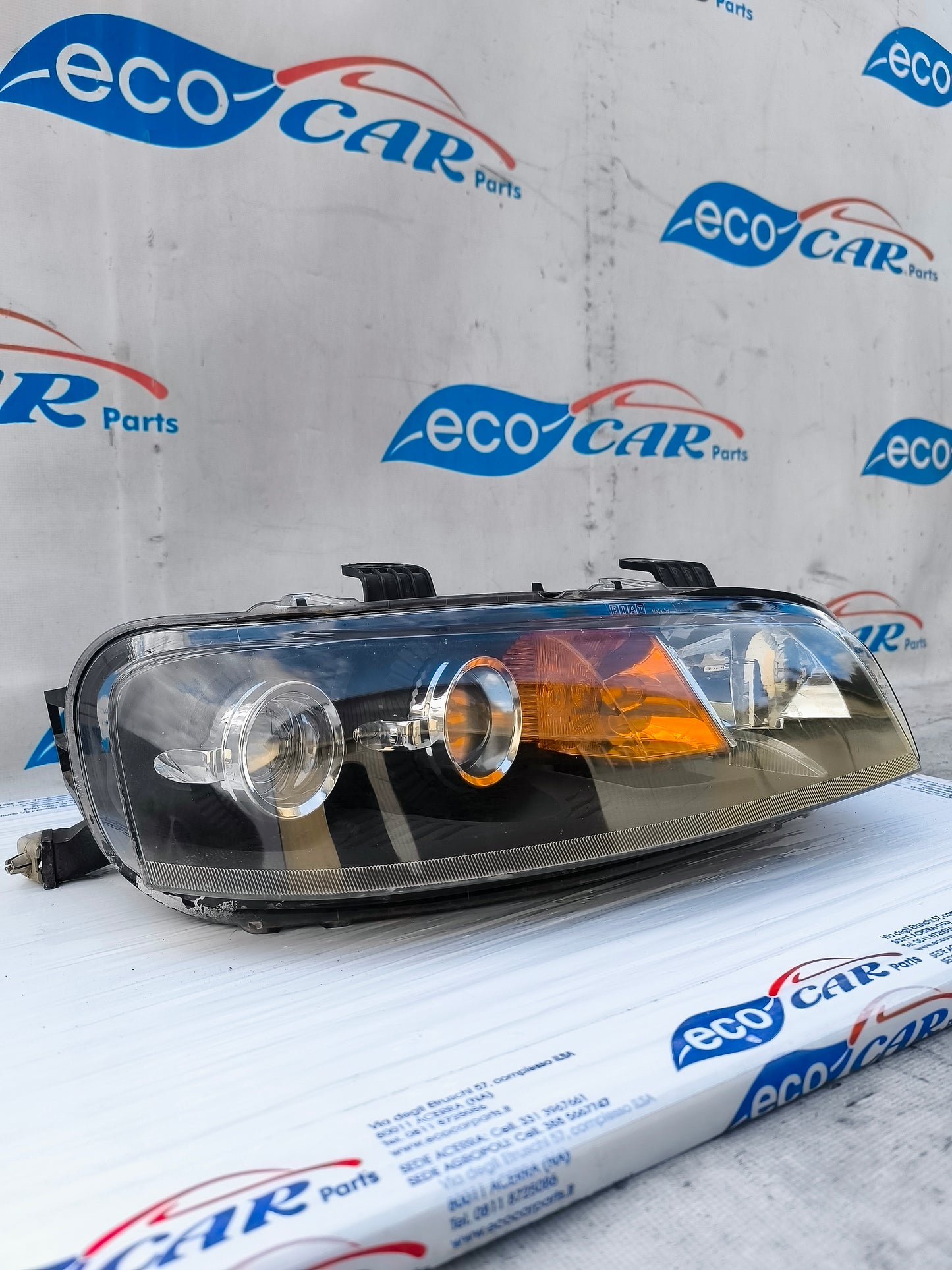 Fanale anteriore dx Fiat Punto 188 2001 modello con faretto ecoAG6076