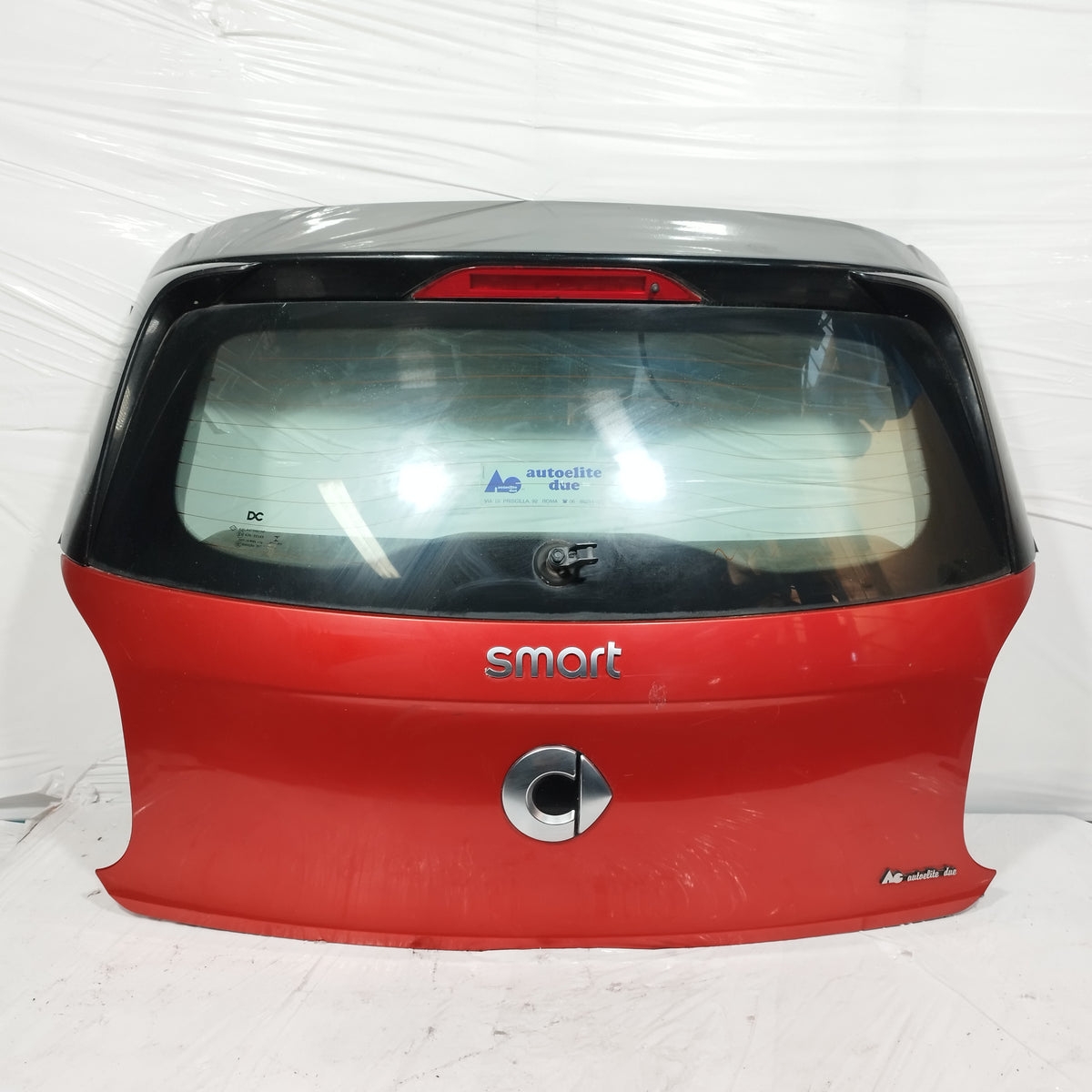 Portellone posteriore rosso Smart Forfour W453 2014-2021 ecoAC17471