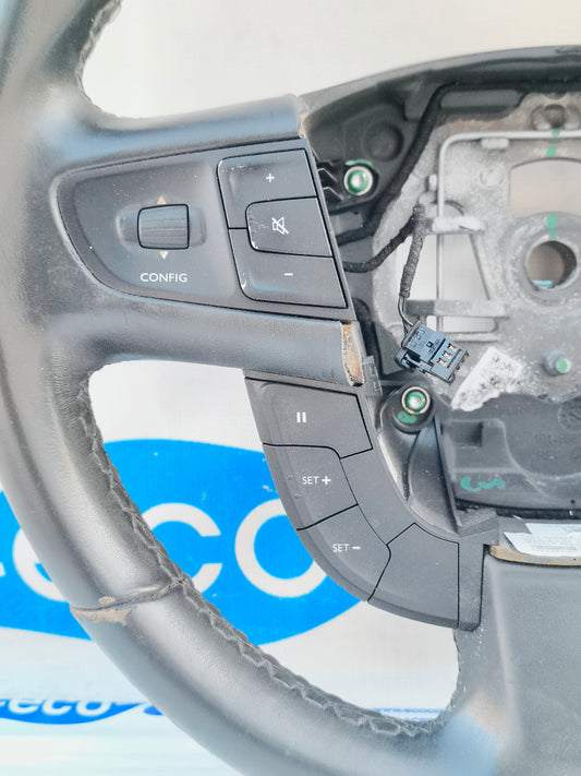 Steering wheel with controls Peugeot 508 year 2015 Cod.98222941ze-00 ecoAG6345
