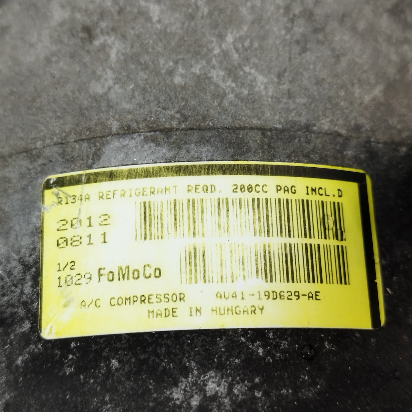 Compressore a / c Ford Kuga 2.0 TDCI 2008-2012 cod: AV41-19D629-AE ecoAC15520