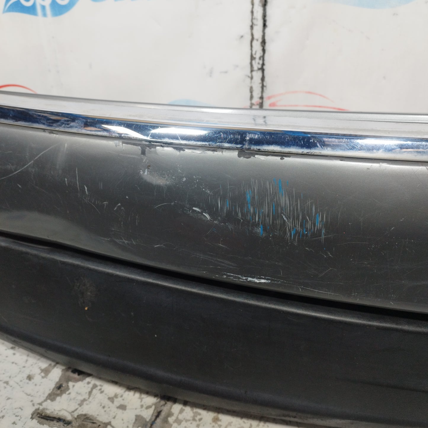 Dunkelgraue Heckstoßstange Lancia Delta 2012 ecoAC11032