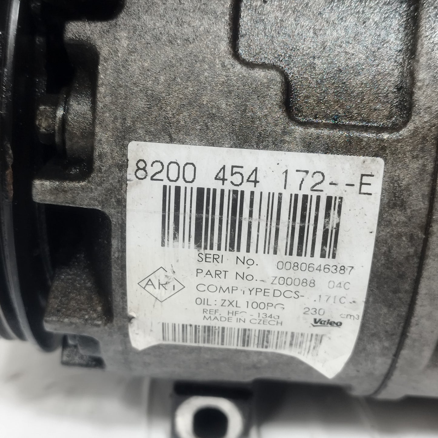 Compressore A/C Opel Vivaro 2.0 D 2011 Cod: 8200454172--E ecoAC14599