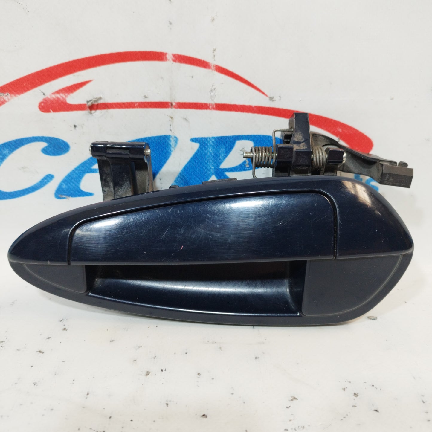 Rear left external handle blue Fiat Grande Punto 2009 ecoAC9552