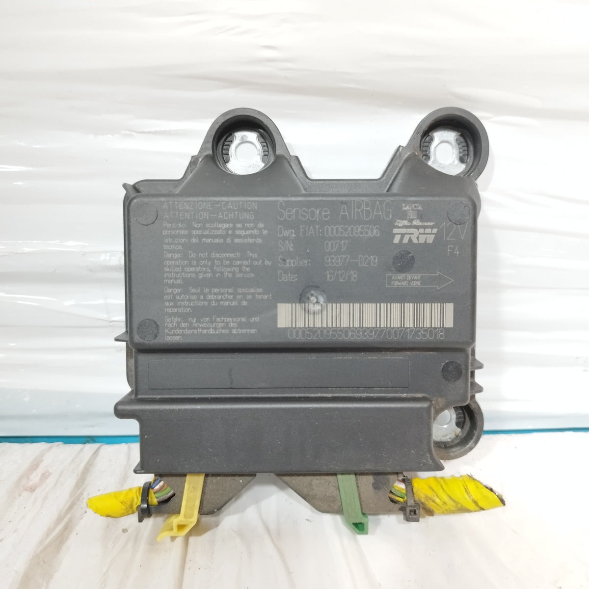 Kit airbag Fiat New Panda III (312/ 319) 2012-2020 cod: 00052095506 ecoAC16903