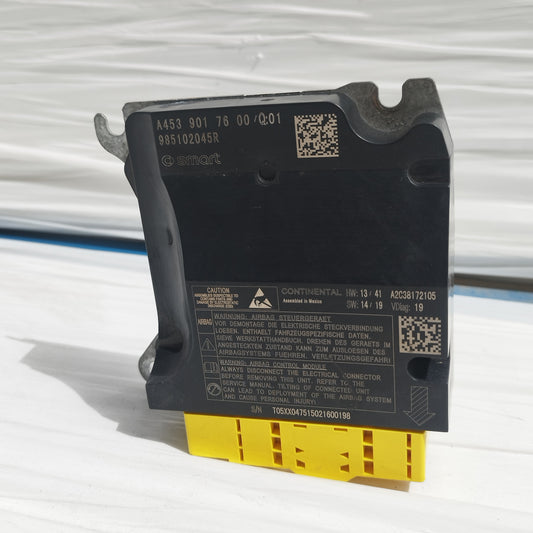 Centralina Airbag Smart Forfour 453 1.0 B 2016 cod: A4539017600 ecoAC15670