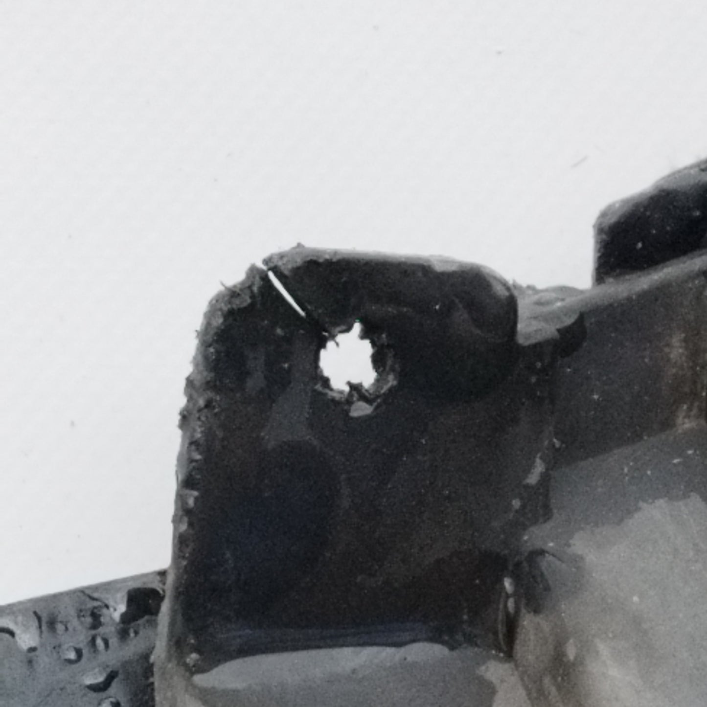 Midnight Blue Front Bumper Mercedes C-Class W203 2005 ecoAC11585