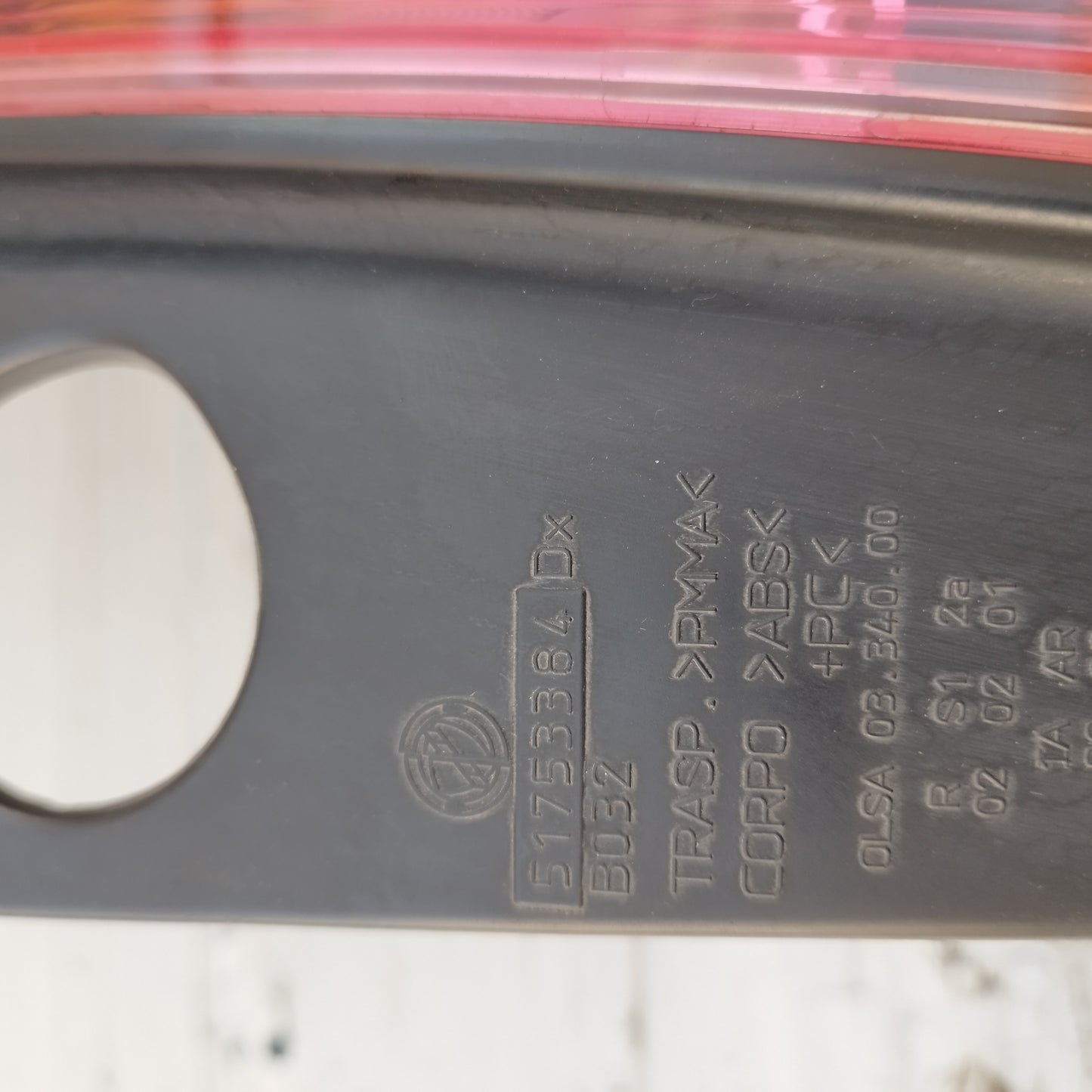 Fanale posteriore dx Lancia Ypsilon 2003-2006 cod: 51753384 ecoDM223