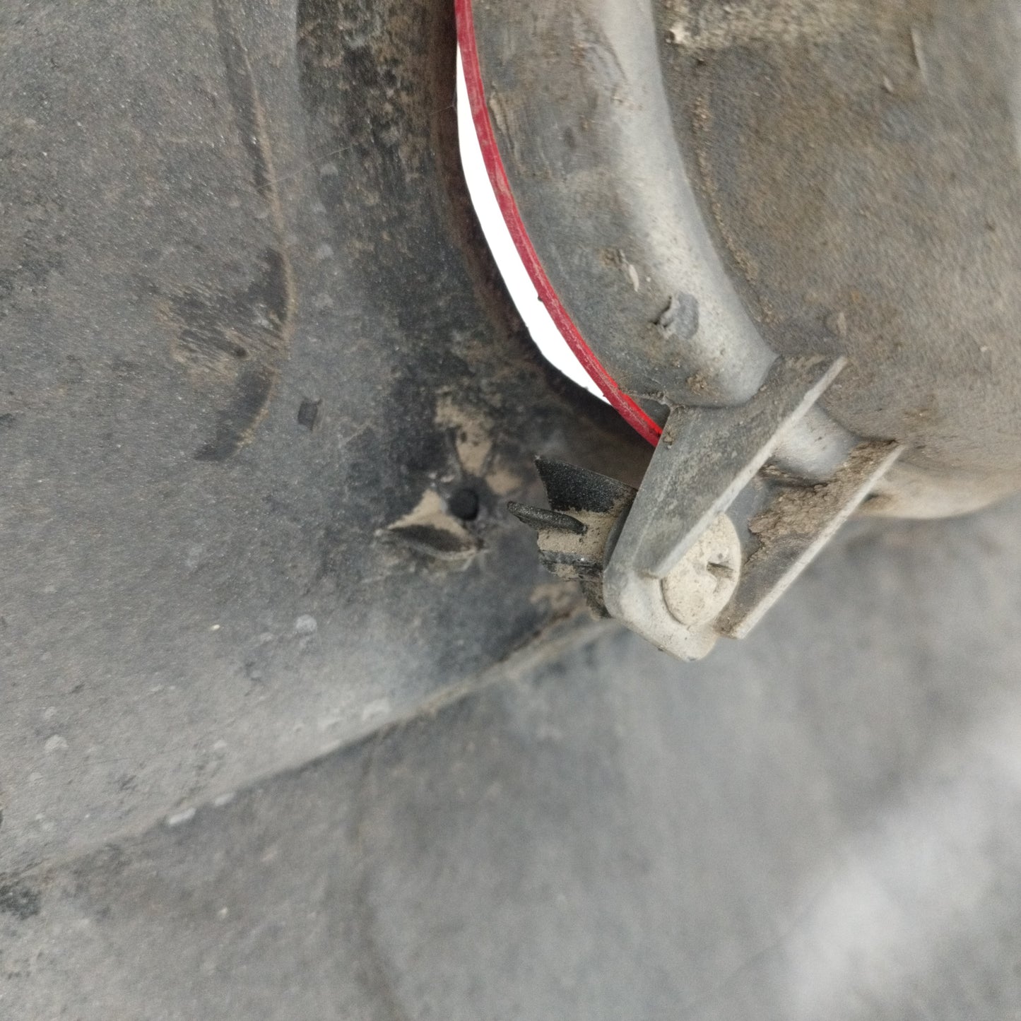 Rear bumper silver grey Chevrolet Matiz 2005 ecoAC10810