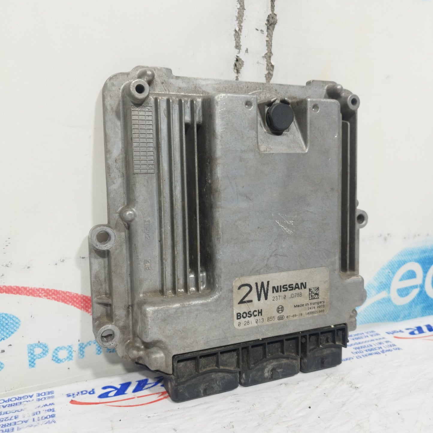 Centralina motore Nissan Qashqai 2.0 D 2008 Cod: 0281013855 ecoAC11055