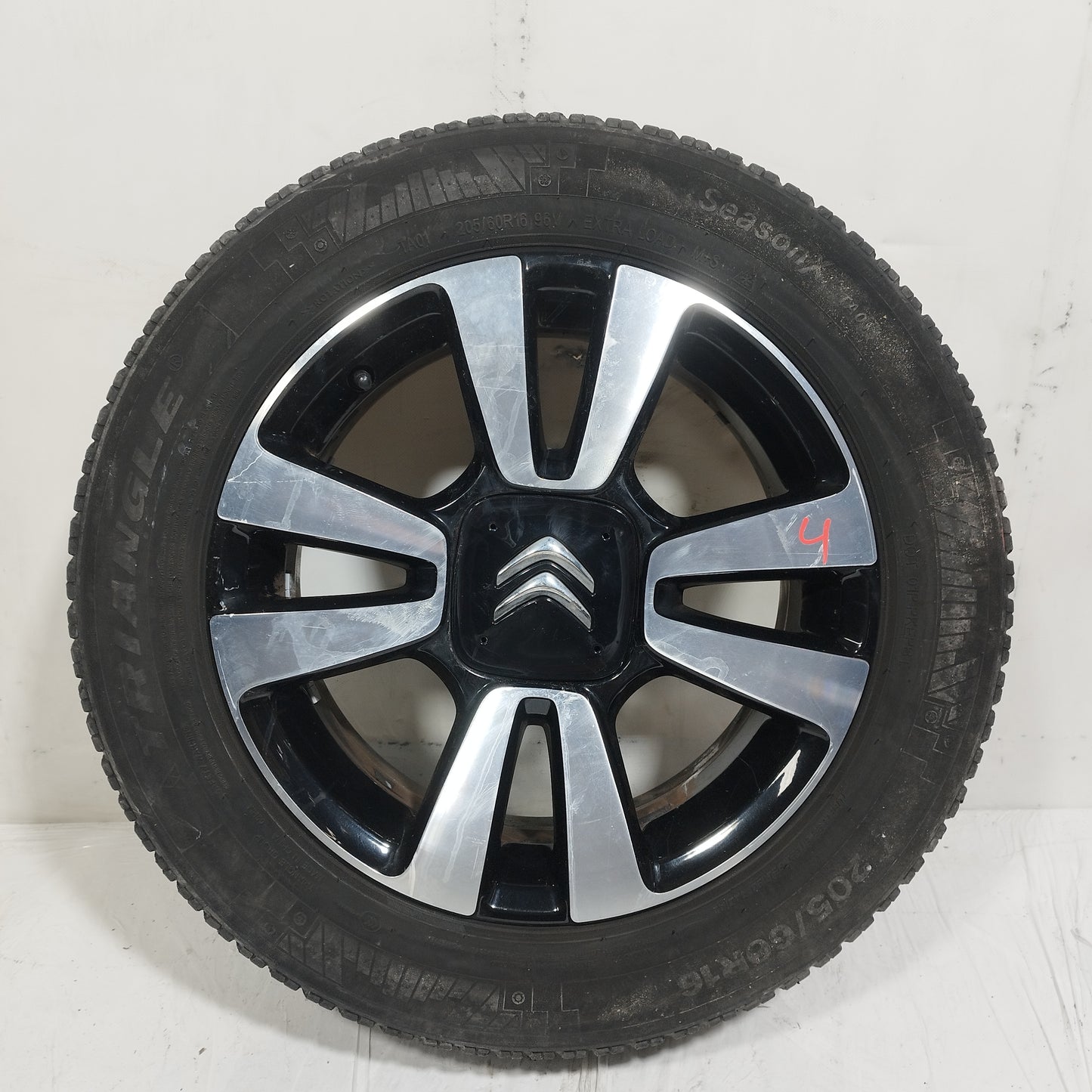 Cerchi in lega con gomme Citroen C3 aircross 2017-2024 ecoAC15339