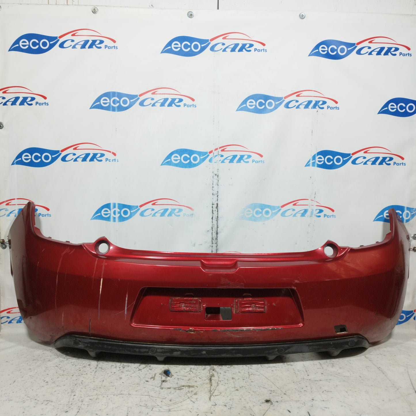 Citroen DS3 2010 ecoAC9975 burgundy rear bumper