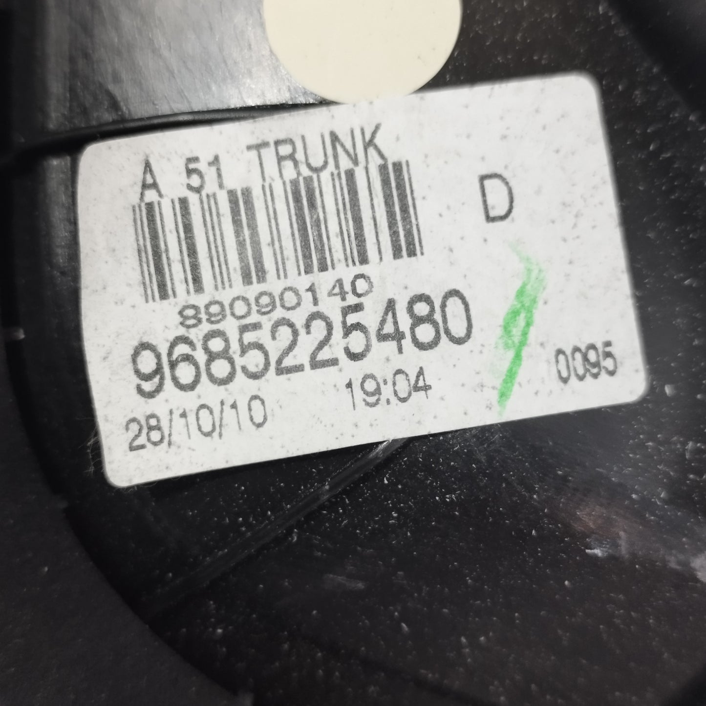 Fanale posteriore interno dx Citroen C3 2010 Cod: 9685225480 ecoAC14329