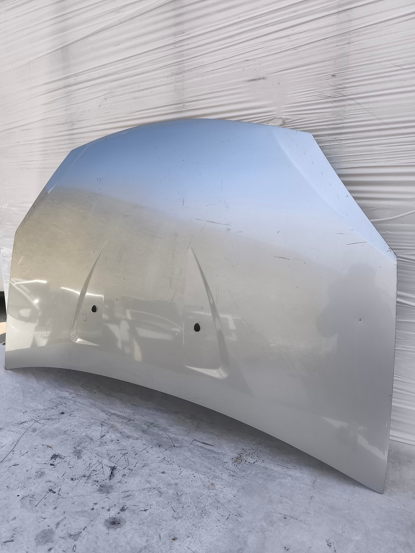 Cofano Dacia Sandero anno 2010 grigio argento ecoAG8067