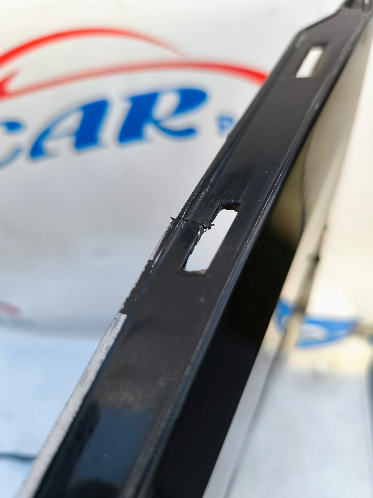 Schwarze Heckstoßstange Audi A4 B8 2010 Limousine ecoAG5753