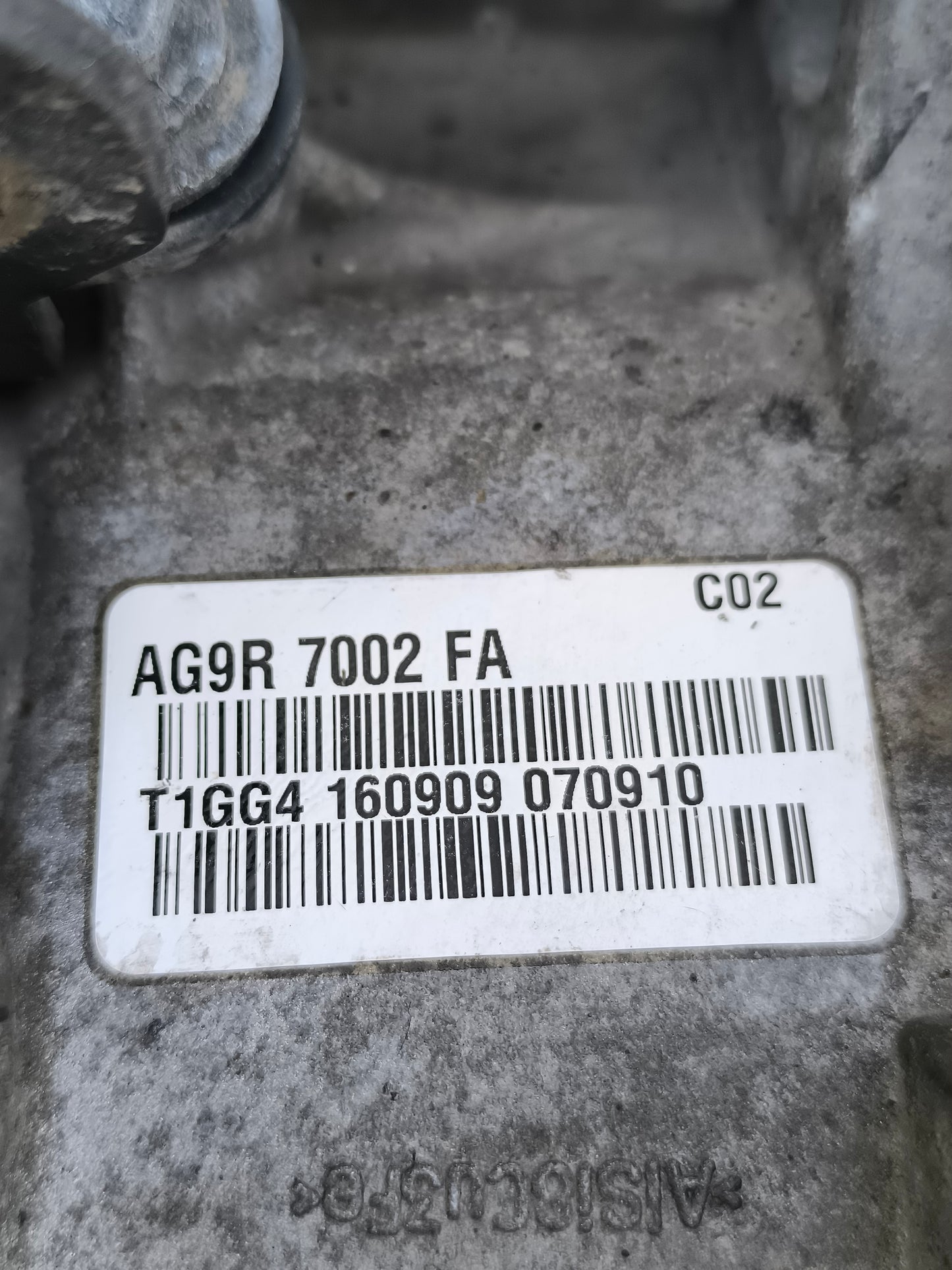 Cambio manuale 6 marce Land Rover Freelander 2 2.2 TD Cod: AG9R7002FA ecoAG7748