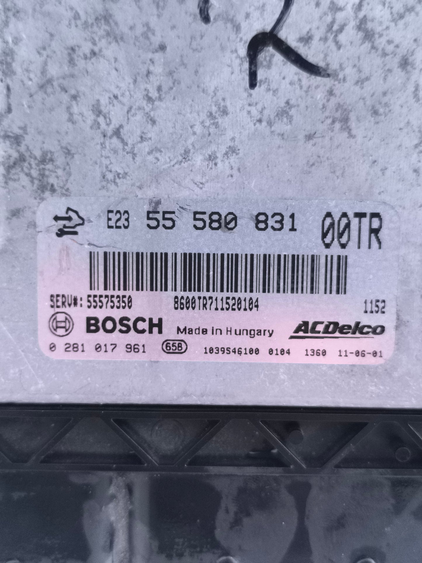 Centralina motore Opel Corsa D 1.3 CDTI cod: 0281017961 ecoAG7783