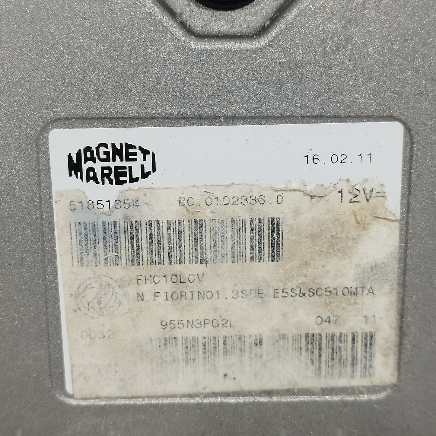 Centralina cambio Fiat Fiorino 2011 1.3 MtJ Cod: 51851854 ecoAC13708