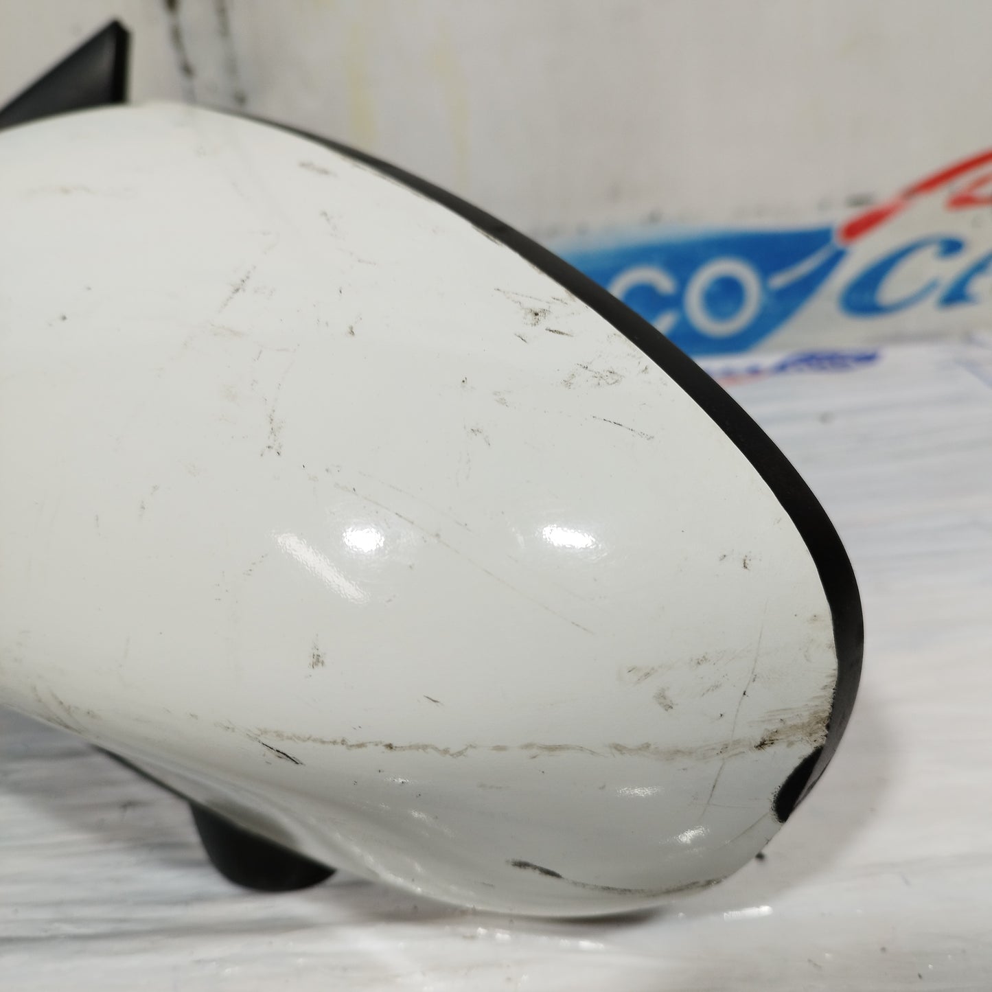 Specchietto elettrico anteriore sx bianco Nissan Qashqai 2011 2 Spinotti 11 Fili ecoAC10613