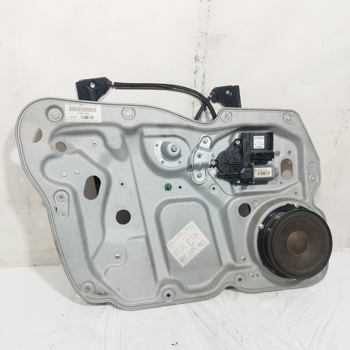Cremagliera a pannello anteriore sx Volkswagen Touran (1T1 / 1T2) 2003-2010 cod: 1T1837729AJ ecoAC16511