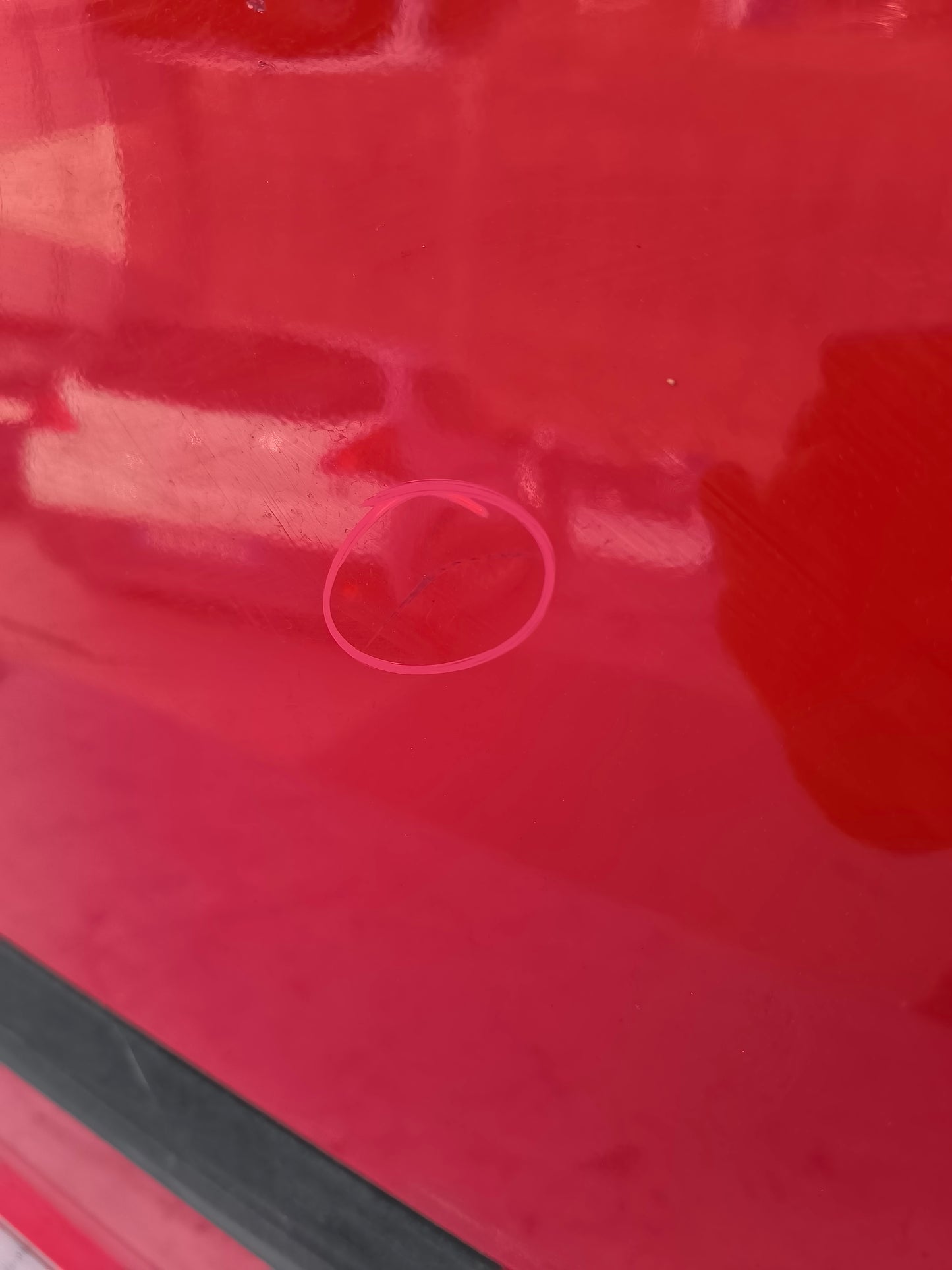Sportello rosso anteriore dx Kia Picanto I (SA) anno 2008-2011 ecoAG8027